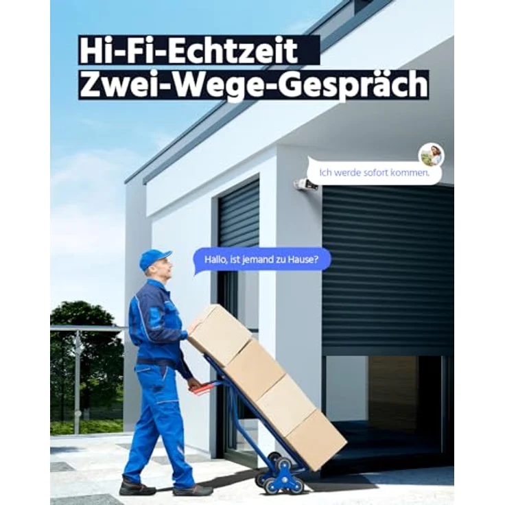 ANNKE 4K 8MP Dual-Objektiv PoE Außenüberwachungskamera mit 180° Panoramaansicht, Zwei-Wege Audio, KI Personen-/Fahrzeugerkennung, Farb-Nachtsicht, IP67 Wetterfest, Schwarz – Bild 5