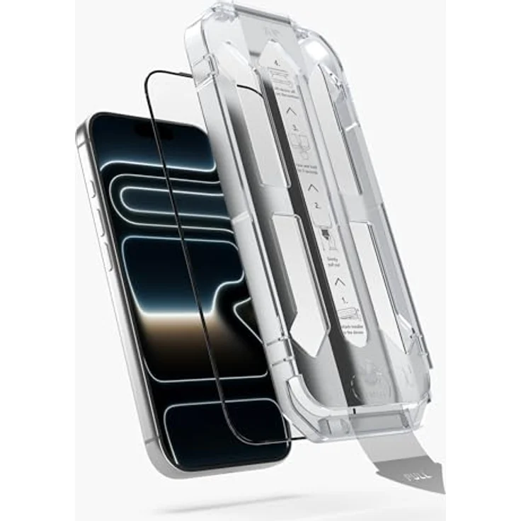 VONMÄHLEN Screen Protector Pro, Hochwertiger Displayschutz aus 76% recycelten Materialien, 3x gehärtetes Aluminosilikatglas, Kratzfest, 18 kg Sturzschutz, Perfekte Passform – Bild 4