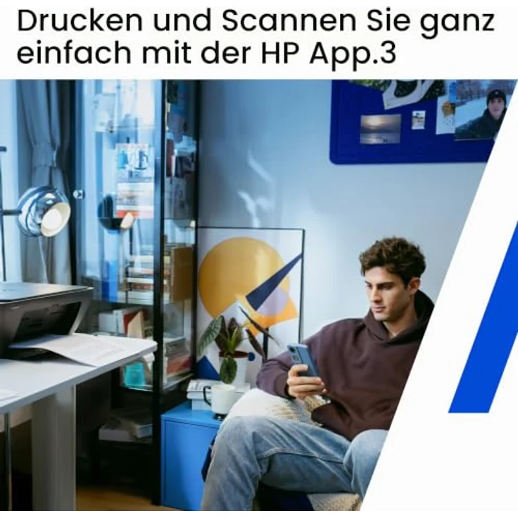 HP DeskJet 2921, Wireless All-in-One Farb-Multifunktionsdrucker mit einfacher Einrichtung und kompatibel mit HP Instant Ink – Bild 6