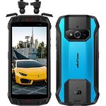 Ulefone Armor 15 4G Smartphone ohne Vertrag, 6600 mAh, 12MP + 13MP + 16MP Kamera, 6GB RAM + 128GB ROM, 5,45-Zoll, MTK Helio G35, Android 12 IP68 Simlockfreie Handys NFC w/TWS Earbuds Blau
