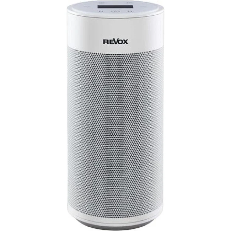Revox A200, Bluetooth Lautsprecher mit 12 Stunden Akkulaufzeit, Weiss, Multiroom-fähig mit WLAN, Bluetooth, LAN und AirPlay 2
