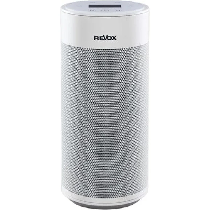 Revox A200, Bluetooth Lautsprecher mit 12 Stunden Akkulaufzeit, Weiss, Multiroom-fähig mit WLAN, Bluetooth, LAN und AirPlay 2