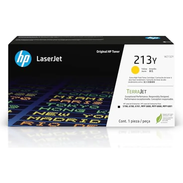 HP 213Y Gelb Original Laserjet Tonerkartusche mit sehr hoher Reichweite
