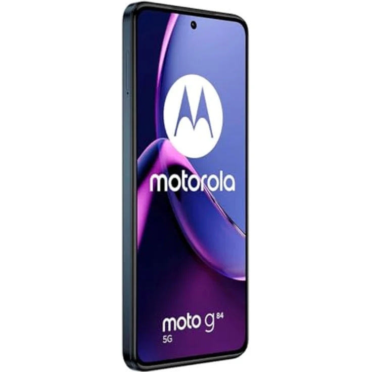 Motorola moto g84 5G Smartphone, 256 GB Speicherplatz, 50 MP Kamera, veganem Leder ­- Mystic Indigo – Bild 5
