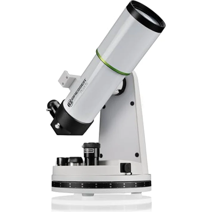 Bresser PushTo AR-80/400, Smart Teleskop mit 80mm Objektiv, 400mm Brennweite, Bluetooth, Feld-Dreibeinstativ und Smartphone-Adapter – Bild 3