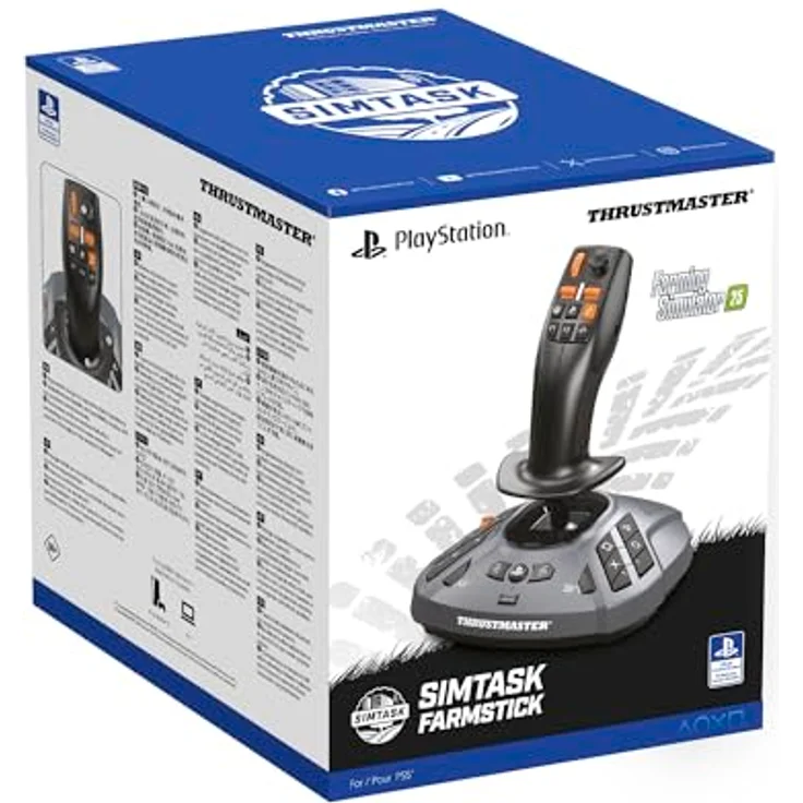 Thrustmaster SIMTASK FARMSTICK, Joystick für Farming- und Bausimulationen mit 3 x 16-Bit-Richtungsachsen und H.E.A.R.T Magnetsensoren – Bild 10