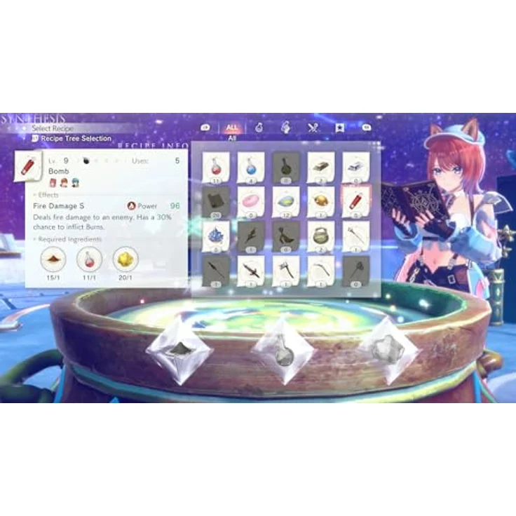 KOEI TECMO Atelier Resleriana: The Red Alchemist and the White Guardian - PS5-Spiel mit strategischen rundenbasierten Kämpfen und Geschenkfarbensynthese – Bild 7