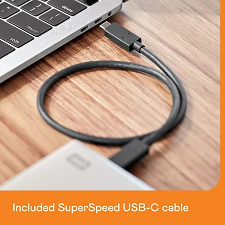 WD My Passport Ultra for Mac externe Festplatte 6 TB (Passwortschutz, Mac kompatibel, Silber) – Bild 2