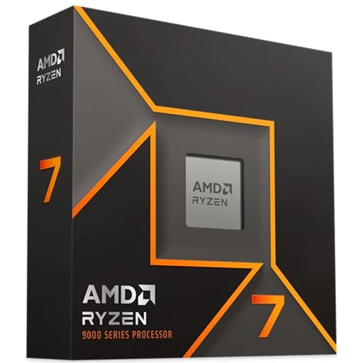 AMD Ryzen 7 9700X Prozessor, 8 Kerne/16 Threads, Zen 5-Architektur, 40MB L3 Cache, 65W TDP, Bis zu 5,5 GHz Boost-Frequenz, Socket AM5, DDR5 & PCIe 5.0 – Bild 3