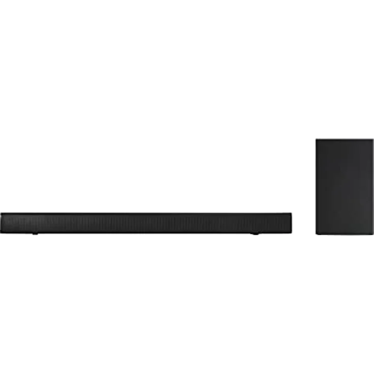 Panasonic SC-HTB150 Soundbar (kabellos und kabellos mit kabellosem Subwoofer, 2.1 Kanäle, Soundbar-Lautsprecher, 100 W, Bass Reflex, HDMI), Schwarz – Bild 1