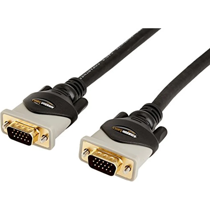 AmazonBasics VGA-auf-VGA-Kabel, 3 m, 15-polig (Full HD 1080p) – Bild 2