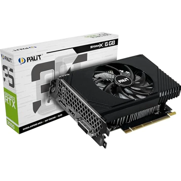 Palit GeForce RTX 3050 StormX Grafikkarte, Next-Gen-Grafikkarte - Preisvergleich – Bild 3