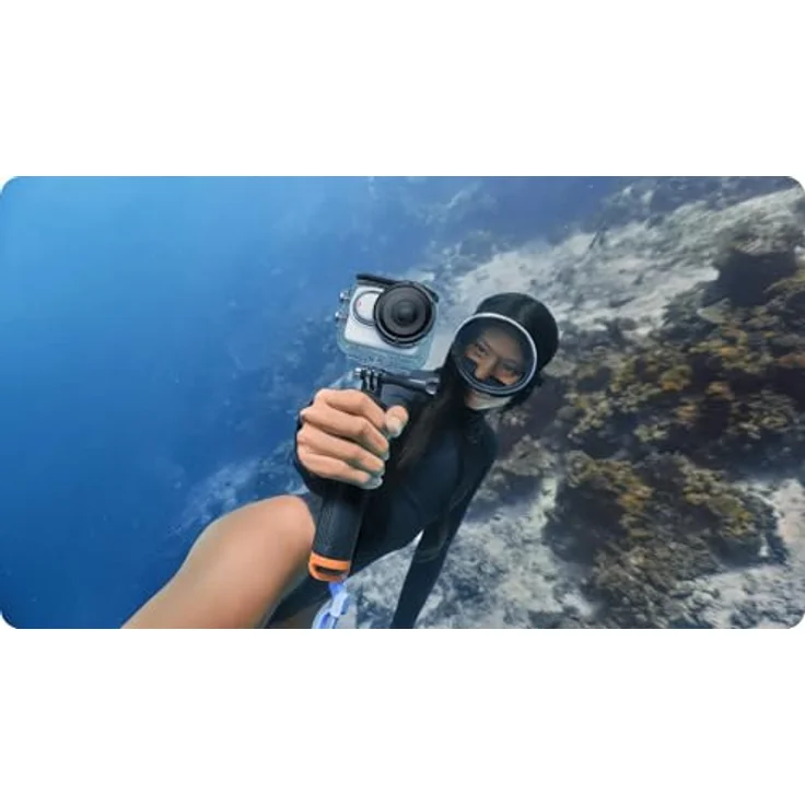 Insta360 GO 3 Dive Case, Tauchgehäuse für Unterwasseraufnahmen bis 60 m mit Glaslinse – Bild 3