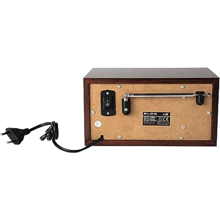 Blow Tragbares Radio Analog AM/FM RA2, braun – Bild 2