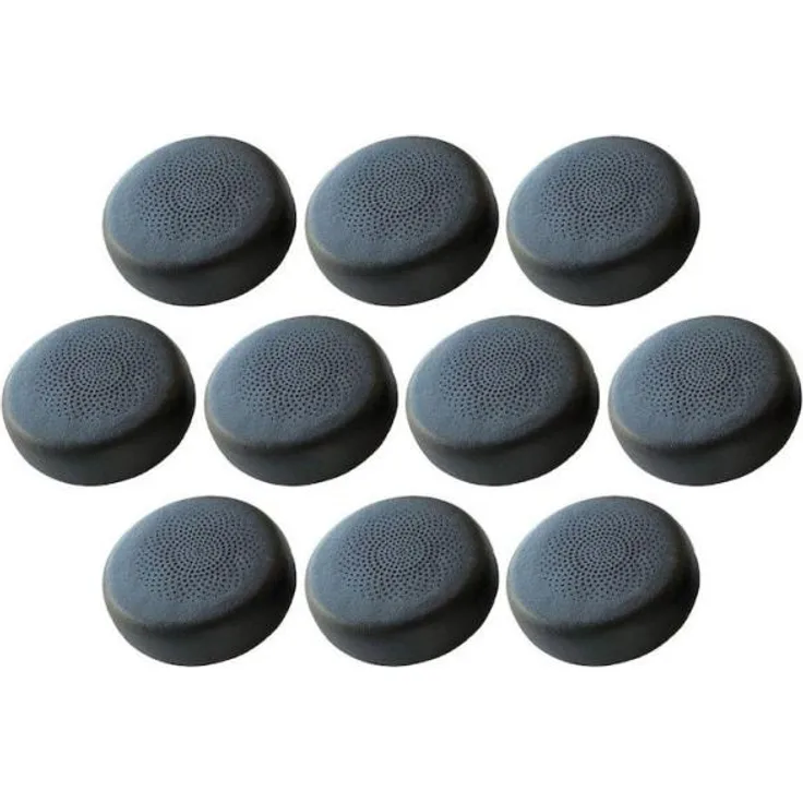 Yealink Ohrpolster für BH70WH64, Leder Ohrkissen in Schwarz, 10 Stück, hochwertiges Headset Zubehör für ultimativen Komfort