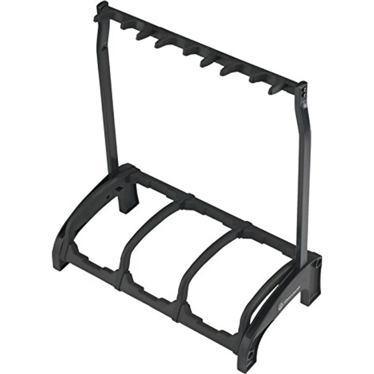 K&M 17513 Guardian 3-fach Gitarrenständer Gitarrenstativ für 5 Gitarren black – Bild 2