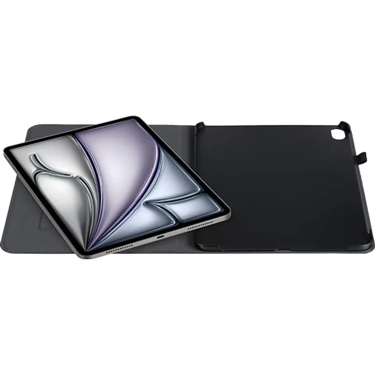 Gecko Covers Easy-Click Eco Tablethülle für iPad Air 11 2024 (6th Gen), 100% GRS-Material, Automatischer Schlaf/Wach-Effekt, Schwarz – Bild 4
