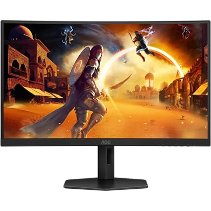 AOC Gaming C27G4ZXU - 27 Zoll FHD Curved Monitor, 280 Hz, 0.3 ms, FreeSync Premium, HDR10 (schwarz/grau) – Bild 2