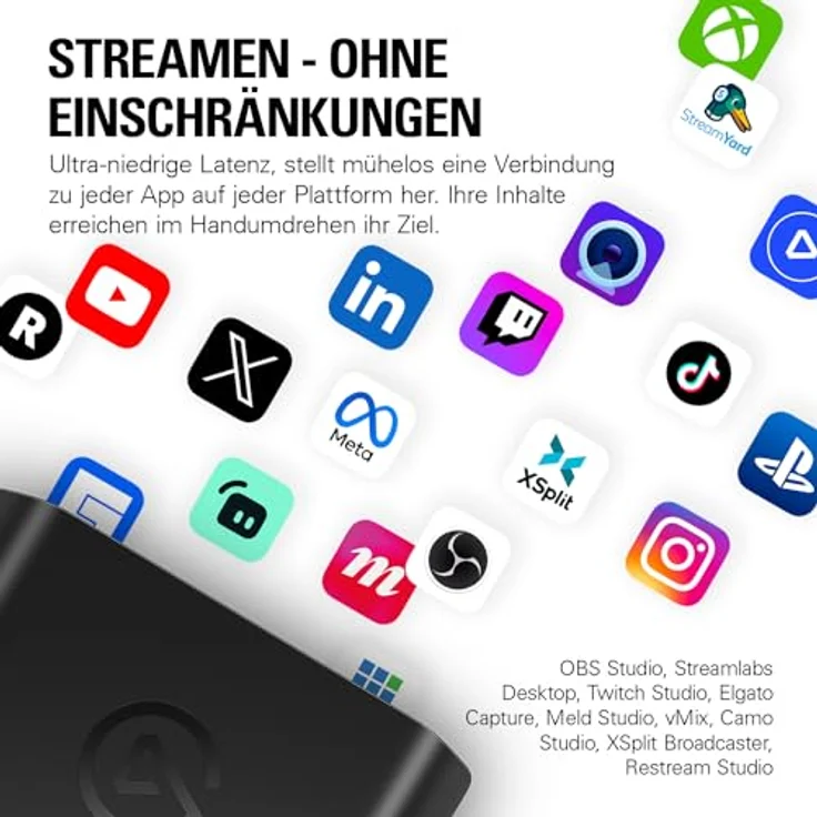 Elgato 4K X, Capture Karte mit HDMI 2.1 für 4K Aufnahme mit 144 FPS und VRR-Passthrough – Bild 8