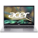 Acer Aspire 3 (A315-59-53DW) Laptop 15,6" FHD Display Intel Core i5-1235U 16 GB RAM 1 TB SSD Intel Iris Xe Grafik Windows 11 QWERTZ Tastatur Silber