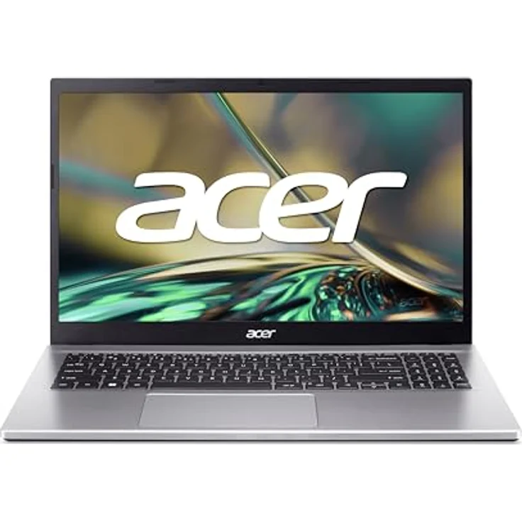 Acer Aspire 3 (A315-59-72MF) Laptop | 15,6" FHD IPS Display | Intel Core i7-1255U | 16 GB RAM | 512 GB SSD | Intel Iris Xe Grafik | Windows 11 | QWERTZ Tastatur | Silber – Bild 1