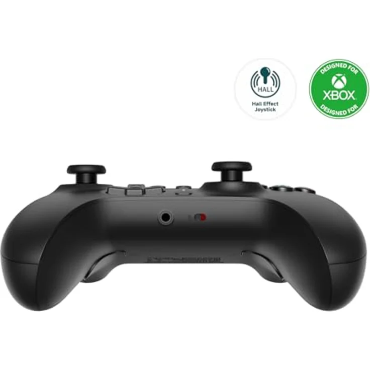8bitdo Ultimate Wired Hall Edition, Gaming Controller für Xbox Series X und PC mit Hall-Effekt-Joysticks, Schwarz – Bild 2