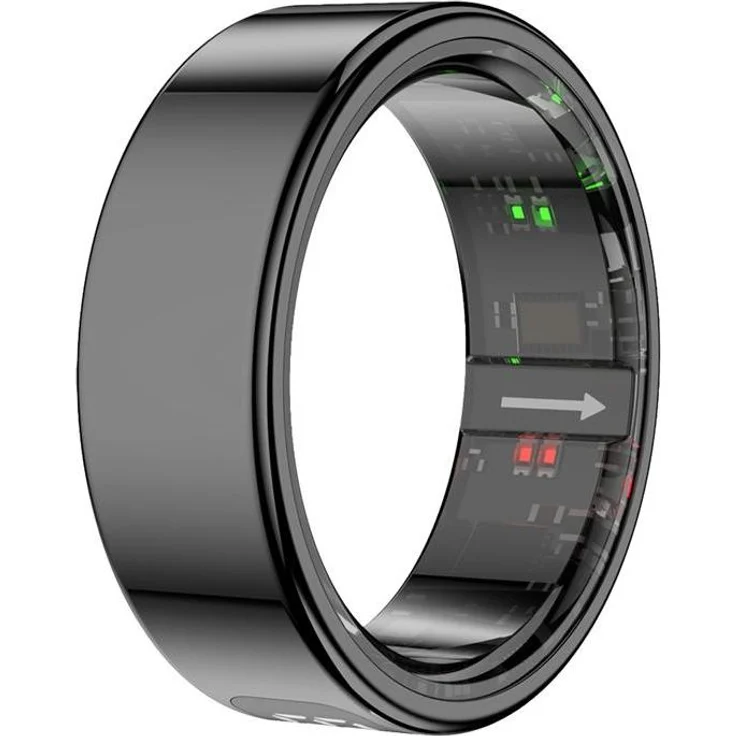 Colmi Smartring R12, Smart Ring mit 20.8MM Größe, Schwarz