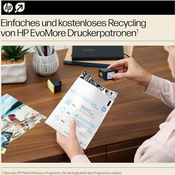 HP 924e EvoMore, Druckerpatrone Schwarz für hohe Auflagen, recyclingfähig – Bild 4