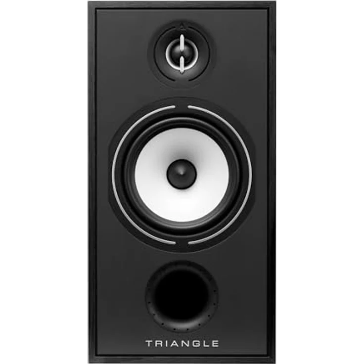 TRIANGLE BOREA BR04, Hi-Fi-Regallautsprecher mit 110W Leistung, 90 dB Wirkungsgrad, Schwarz (Paar) – Bild 4