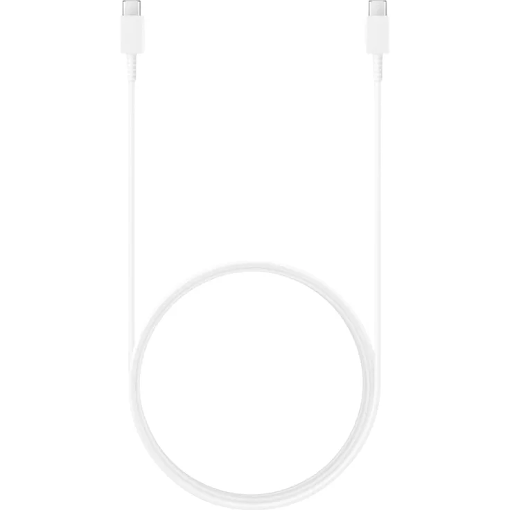 Samsung EP-DX310 USB-Kabel USB-C (M) bis USB-C (M) USB2.0 3 A 1,8m weiß (EP-DX310JWEGEU)