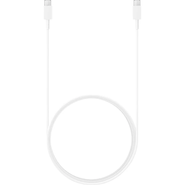 Samsung EP-DX310 USB-Kabel USB-C (M) bis USB-C (M) USB2.0 3 A 1,8m weiß (EP-DX310JWEGEU) – Bild 1