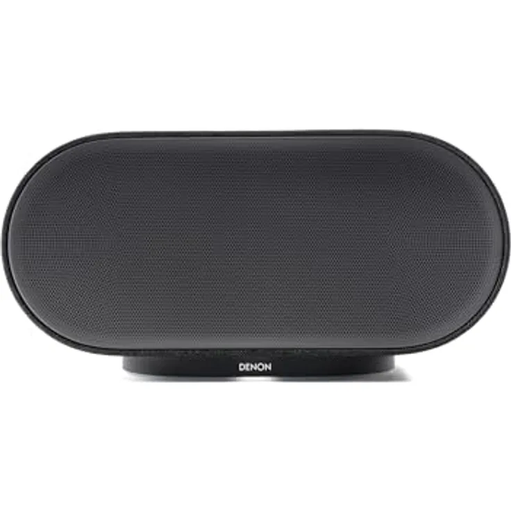 Denon Home 600, Kabelloser Smart Speaker mit HEOS, Dolby Atmos Music, 8 Treiber Array, WLAN, AirPlay 2, Bluetooth, schwarzes Premium Sound-System