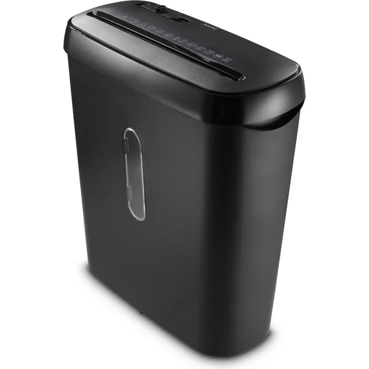 Hama Classic S61, Aktenvernichter mit Streifenzerkleinerung, 6 mm Schnittbreite, 8 l Behälter, 72 dB, Schieber