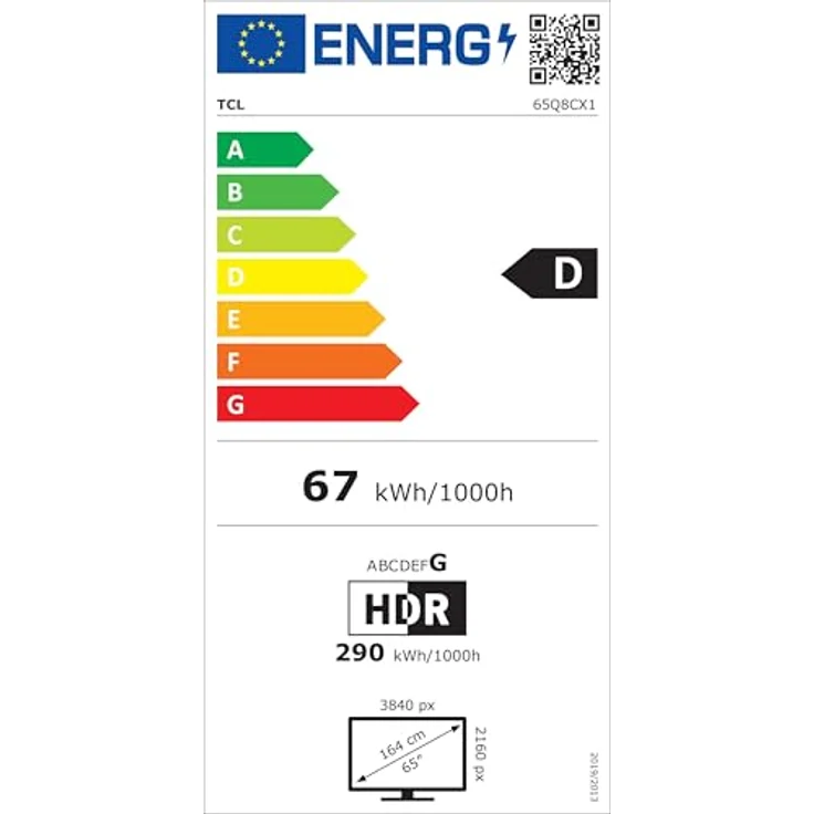 TCL 65Q8CX7 4K QD-Mini LED HDR PREMIUM TV mit Google TV 164 cm (65") – Bild 15