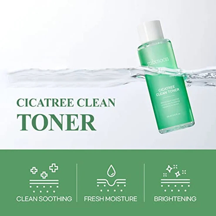 mixsoon Cicatree Clean Toner, beruhigender Toner mit Hautpflege-Effekt – Bild 2