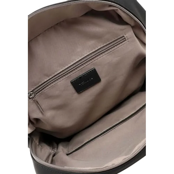 Tamaris Gianna Cityrucksack M, eleganter Rucksack in Schwarz/Grau mit viel Stauraum für Laptop und Utensilien, 26 x 38 x 15 cm – Bild 4