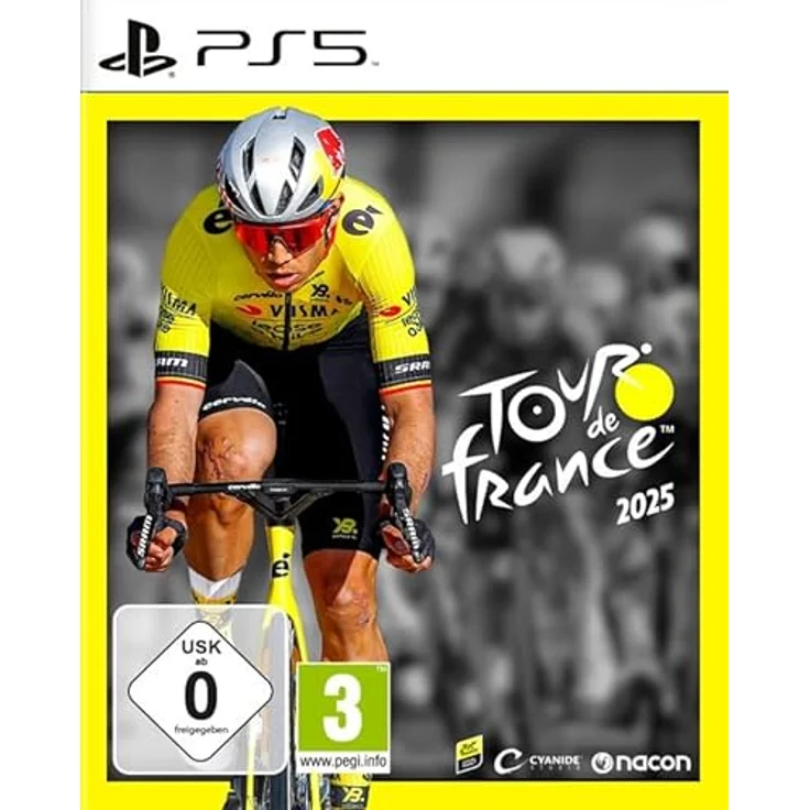 NACON Tour de France 2025, PS5-Spiel mit deutscher Verpackung, neuen Spielmodi und realistischer Betankungsmechanik – Bild 1
