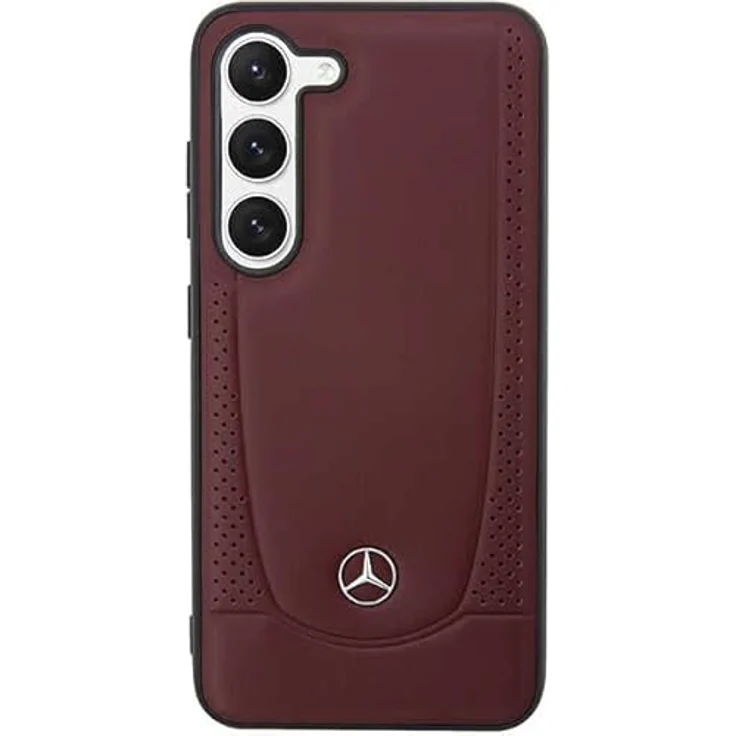 Mercedes-Benz MEHCS23SARMRE, Handyhülle aus rotem Kunstleder mit Hartschalen-Konstruktion, Urban Bengale коллекция – Bild 3