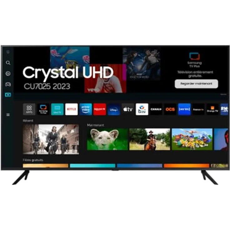 Samsung 50AU7020 50'' Crystal UHD 4K Smart TV - 125 cm - HDR - Gaming HUB - 3xHDMI