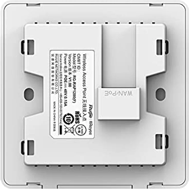 RUIJIE RAP1200(F) Wi-Fi 5 Access Point, wandmontiert, elegantes Design – Bild 2