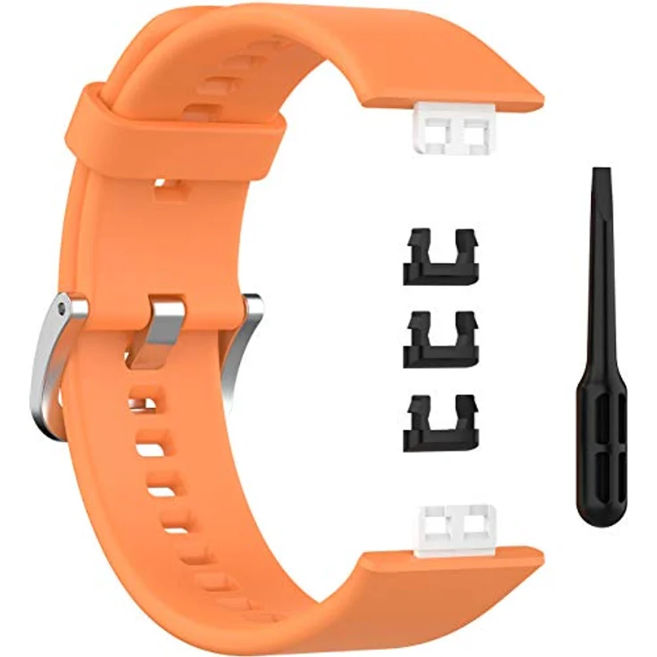 Shieranlee Armbänder für Huawei Watch Fit, weiches Silikon, atmungsaktives Sport-Ersatzarmband, diverses Farbangebot – Bild 4
