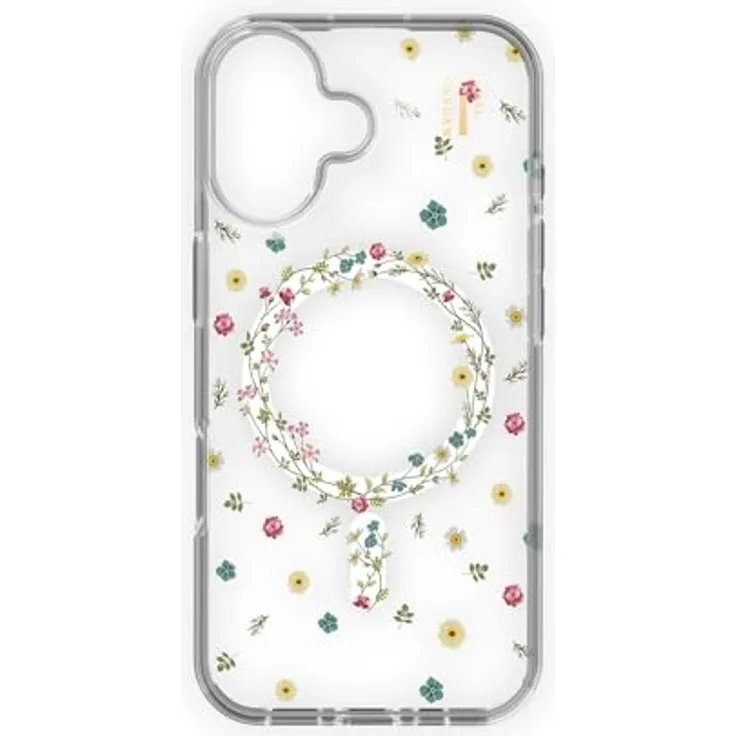 iDeal of Sweden Clear Case MagSafe für Apple iPhone 16, Transparent, Petite Floral, Versandkostenfrei