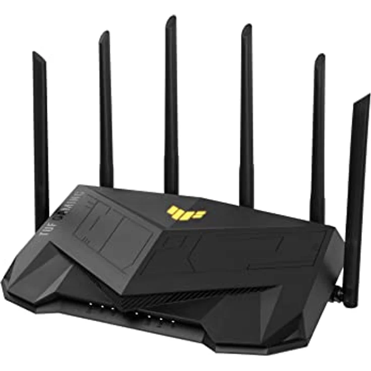 ASUS TUF Gaming AX6000 AiMesh Dual Band WLAN kombinierbarer Router (Tethering als 4G und 5G Router-Ersatz, WiFi 6, dedizierter Gaming Port, Dual 2.5G Port, Port Forwarding, AiProtection Pro) – Bild 4