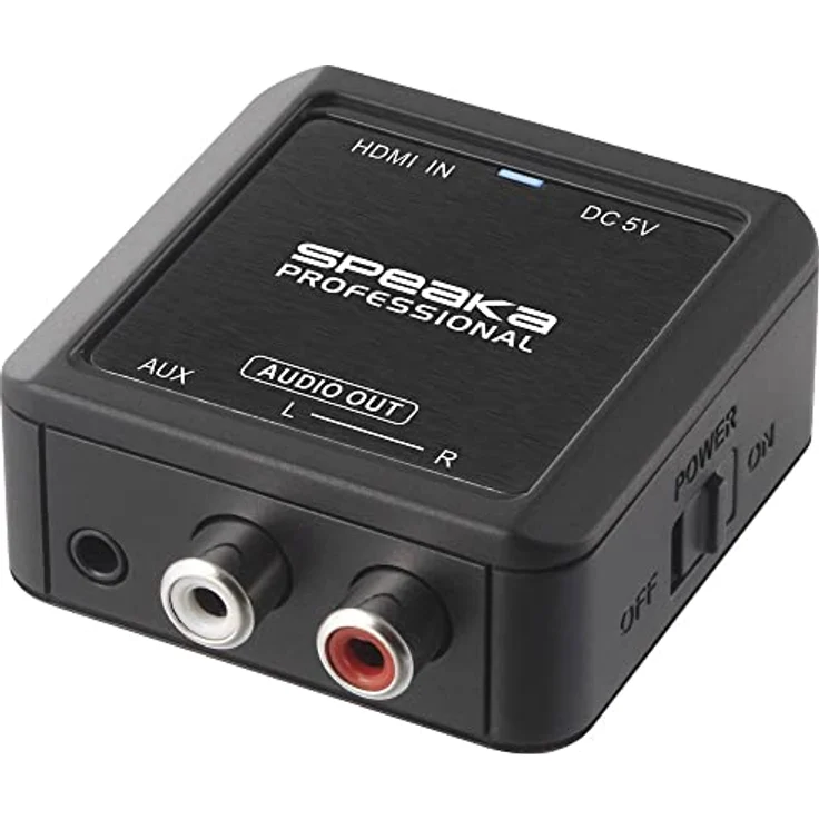 SpeaKa Professional Audio Konverter [HDMI - Cinch] – Bild 1