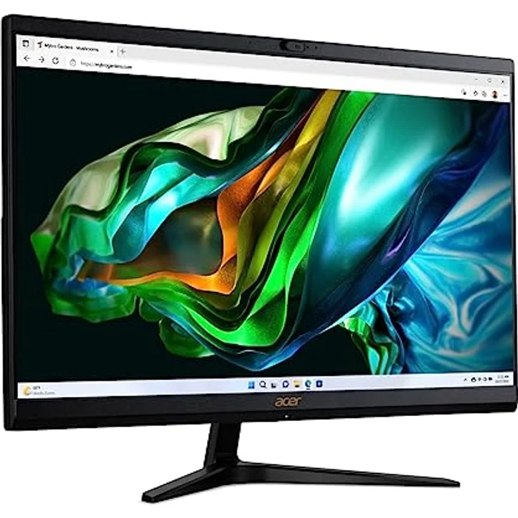 Acer Aspire C24-1800 Desktop-PC, Desktop-PC, Prozessor Intel Core i5-12450H, RAM 16 GB DDR4, 1024 GB SSD, Display 23,8 Zoll IPS FHD LED LCD, Intel UHD, WLAN, Webcam, Windows 11 Home – Bild 2