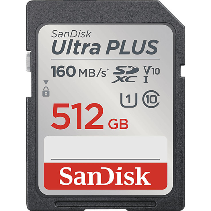 SanDisk Ultra PLUS 512 GB, SDSDUWL-512G-GN6IN