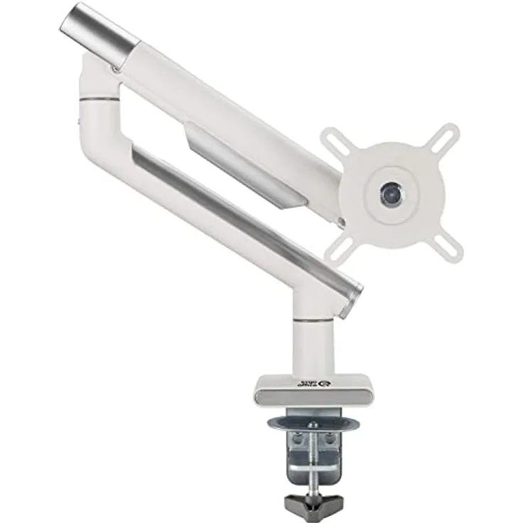 Ergo Office ER-437 1-Fach Monitorhalterung mit Gasfeder 17"-32" Doppelarm Tischhalterung Monitorarm Schwenkbar Neigbar Drehbar VESA 75x75 100x100 bis 9kg
