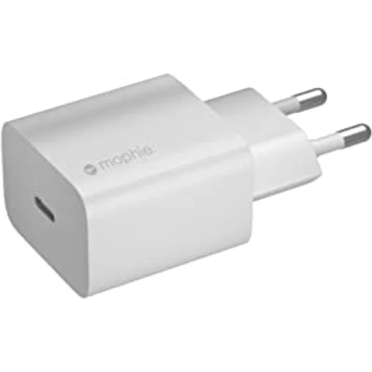 ZAGG mophie Wandadapter, USB-C, 20 W, Schnellladung, Region Europa, Schwarz – Bild 1