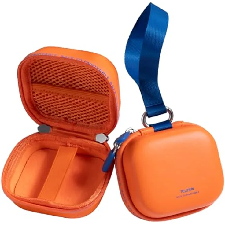 TELESIN Telesin DisAdv EVA Mini-Transporttasche für Sportkameras, hartes EVA-Case, orange