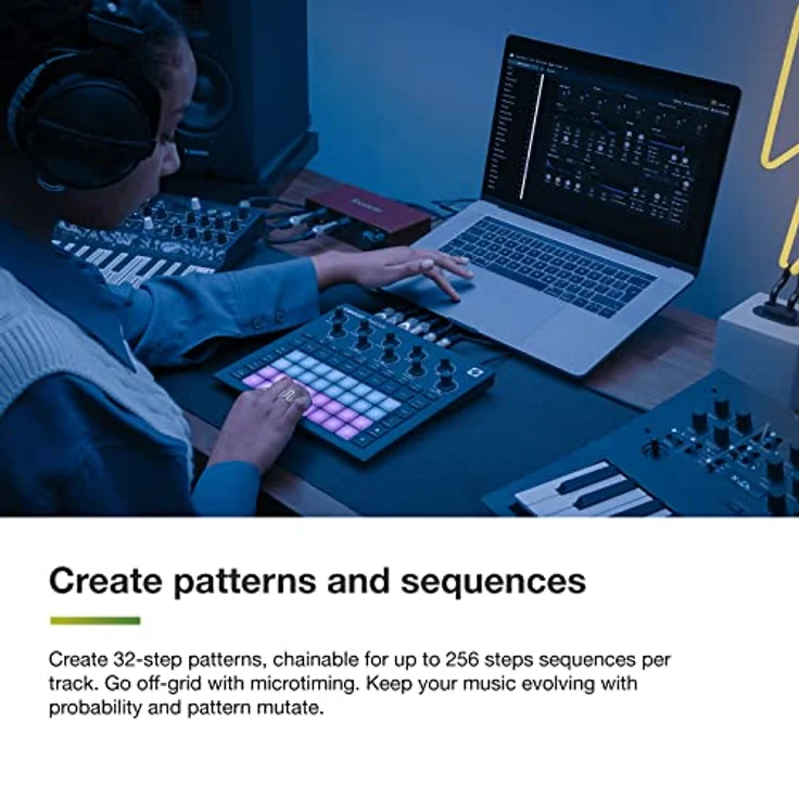 Novation Circuit Tracks: Groovebox-Sequenzer mit Synthesizer-, MIDI- und Drum-Spuren für die elektronische Musikproduktion. – Bild 4